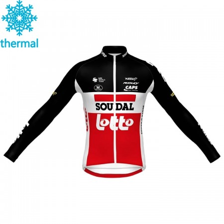 Maillot Cyclisme 2020 Lotto Soudal Hiver Thermal Fleece N001